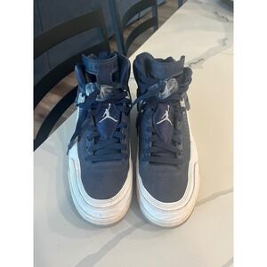 Jordan‎ Spizike Midnight Navy White Mens Basketball Shoes Size 10.5 Stretwear